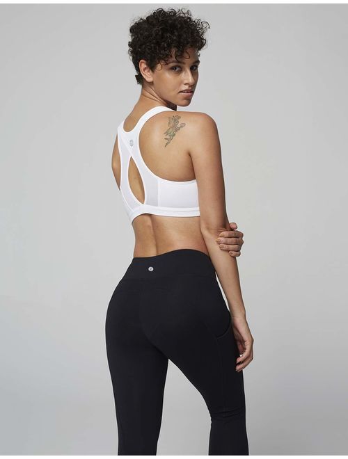 AJISAI Yoga Pants for Women Running Workout Leggings High Waist Tummy Control
