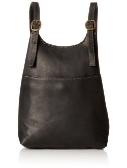 Le Donne Leather Women's Sling BackPack Purse