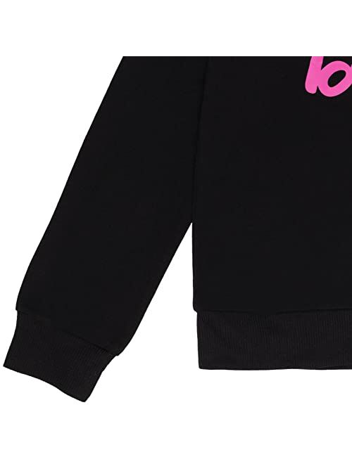Barbie Girls French Terry Zip Up Hoodie Toddler to Big Kid