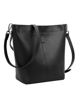Women leather Tote Hobo Shoulder Bags Satchel Purses and Handbags Crossbody Bucket Bag