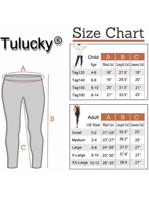 Tulucky Girls Stretchy Faux Leather Legging Teens Pants