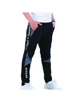CNMUDONSI Sweatpants for Boys Large Youth Casual Clothing Jogging Pants 8-16