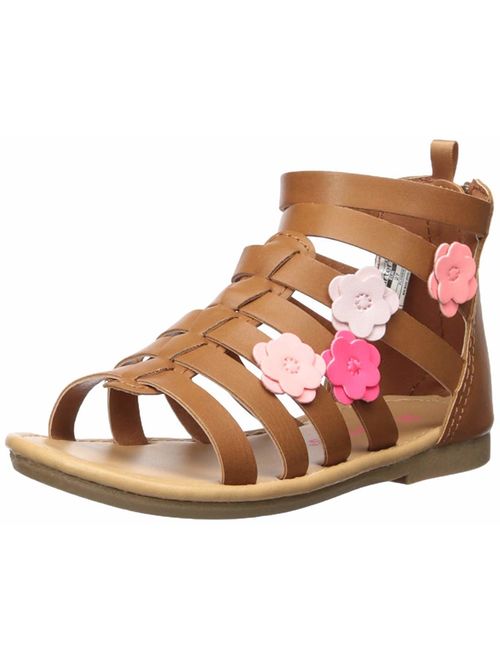 Carter's Girl's Flossie Flower Gladiator Sandal