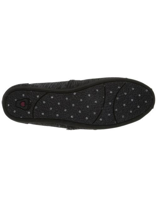 BOBS from Skechers Women's Plush Fashion Slip-On Flat