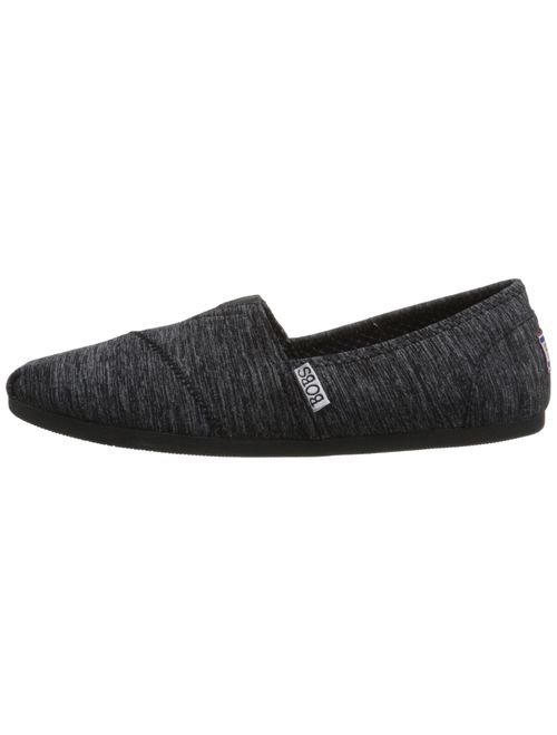 BOBS from Skechers Women's Plush Fashion Slip-On Flat
