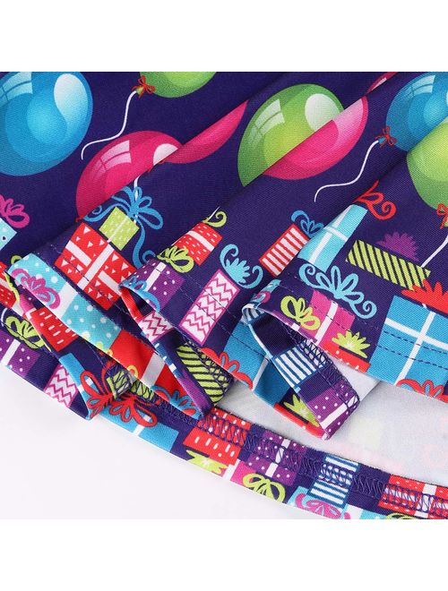 LaBeca Girls Dress Sleeveless Long Sleeve Kids Toddler Little Big Girl Unicorn Mermaid Casual Dresses