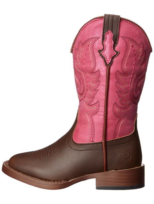 Roper Texsis Square Toe Cowgirl Boot (Toddler/Little Kid)