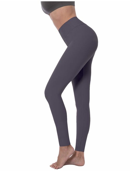 VALANDY High Waisted Leggings for Women Buttery Soft Stretchy Tummy Control Workout Yoga Running Pants One&Plus Size 