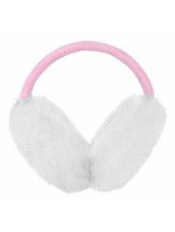 Women's Winter Knit Fluffy Ear Warmer Earmuffs