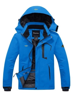 Wantdo Mountain Waterproof Ski Jacket Windproof Rain Jacket