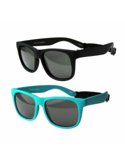 Vintage 2 Pack- Best First Sunglasses for Toddler Age 2-4 Years.