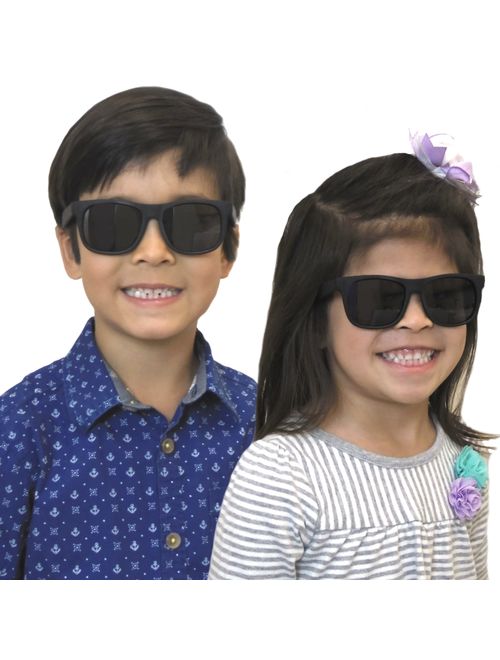 Vintage 2 Pack- Best First Sunglasses for Toddler Age 2-4 Years.