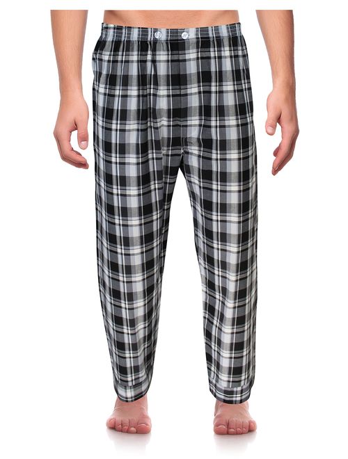 RK Classical Sleepwear Men's Broadcloth Woven Pajama Set