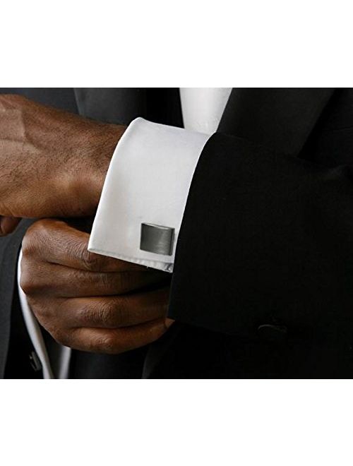 FIBO STEEL 4-6 Pairs Wedding Business Classic Cufflinks for Men Unique Cufflink Set Mens