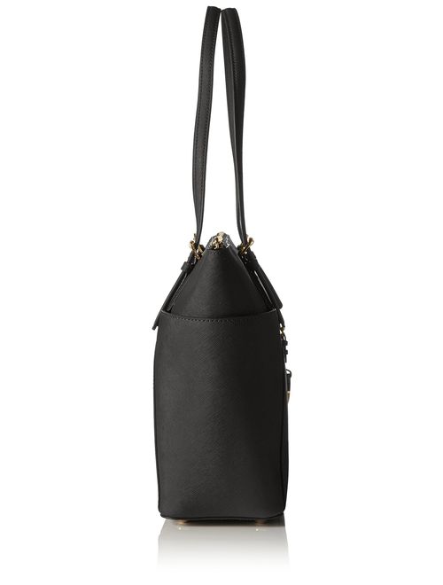 Michael Kors Women Jet Set Large Top-zip Saffiano Leather Tote Shoulder Bag