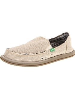 Sanuk Women's Donna Hemp Loafer Flat 