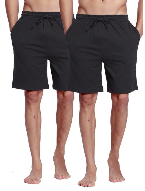 Buy CYZ Men's Sleep Shorts 100 Cotton Knit Sleep Shorts & Lounge
