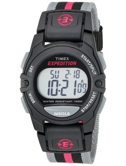 Unisex Expedition Classic Digital Chrono Alarm Timer Mid-Size Watch