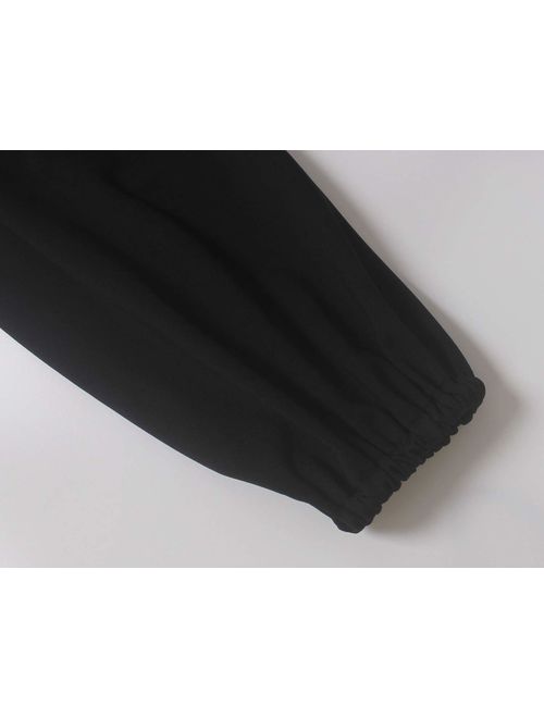 Women's Sexy Jumpsuits Elegant Long Sleeve Long Pants Straight Long Pants Clubwear Denim Rompers with Pockets