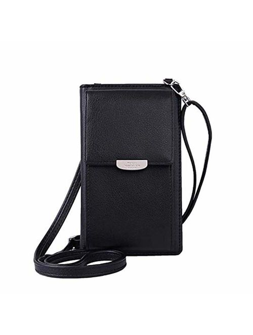 Buy Kukoo Small Crossbody Bag Cell Phone Purse Wallet with Credit Card ...