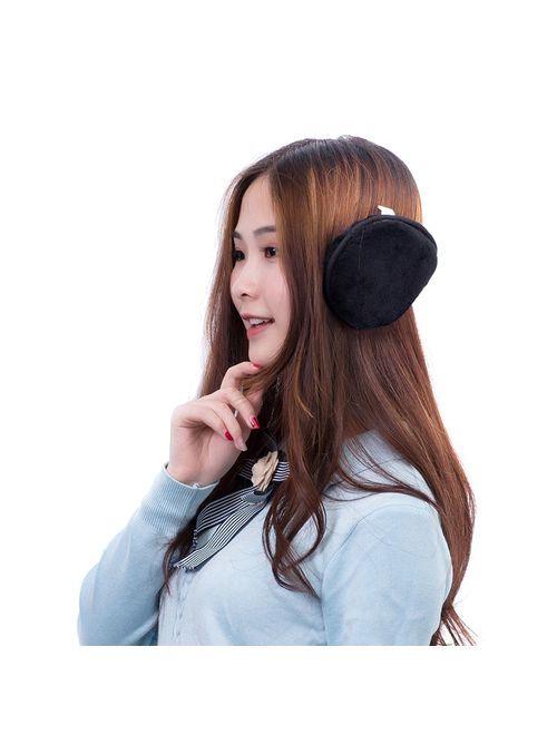 HIG Ear Warmer Unisex Classic Fleece Earmuffs Winter Accessory Outdoor Earmuffs