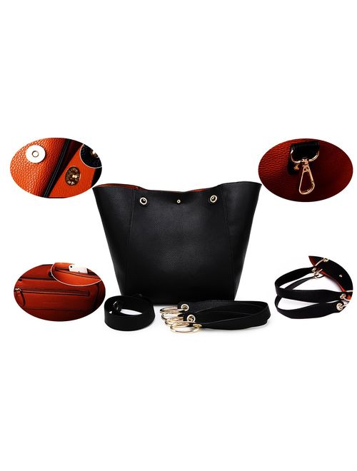 SQLP Fashion Women's Leather Handbags ladies Waterproof Shoulder Bag Tote Bags