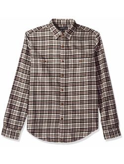 J.Crew Mercantile Men's Slim-Fit Long-Sleeve Flannel Plaid Shirt