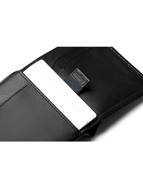 Bellroy Note Sleeve, slim leather wallet, RFID editions available (Max. 11 cards and cash)