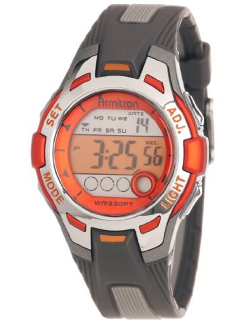 Armitron Sport Women's 45/7030 Digital Chronograph Resin Strap Watch