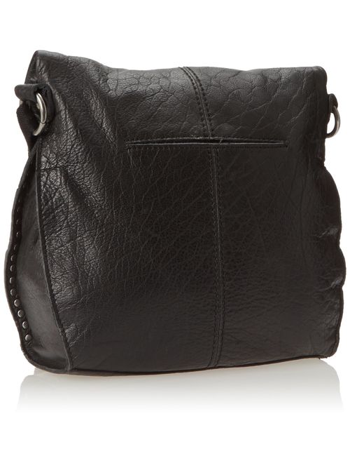The SAK Silverlake Leather Fold Over Detail Crossbody Bag