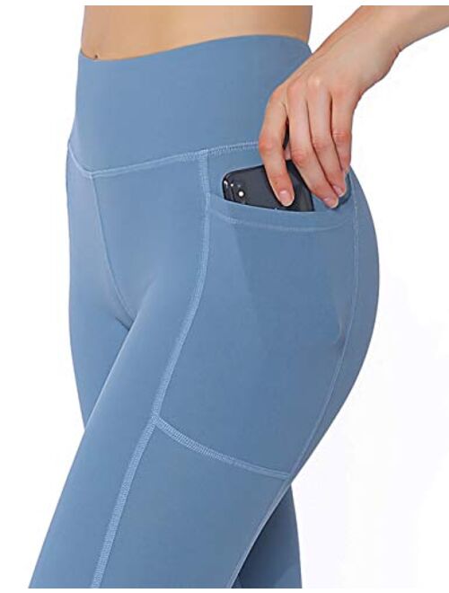 Rocorose Women's Yoga Pants High Waist Tummy Control 4 Way Stretch Sports Leggings Activewear Tights