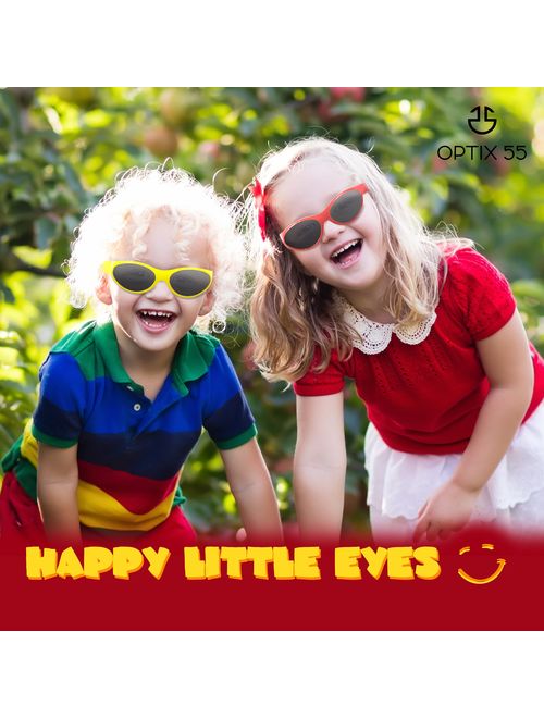 Baby Sunglasses, 100% UV Protection Infants & Toddlers Sunglasses Ages 0-3 Years
