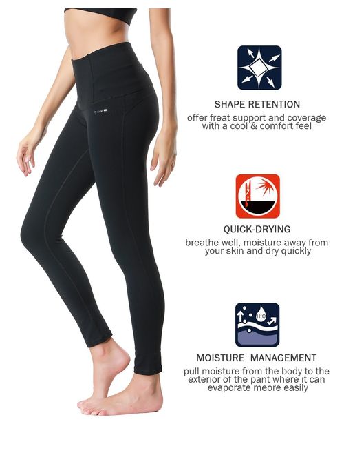 Buy Dragon Fit Compression Yoga Pants Power Stretch Workout Leggings ...