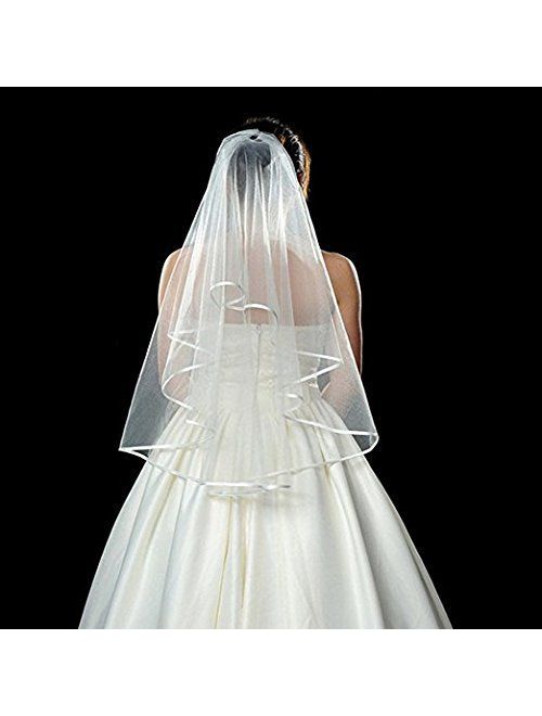 KLOUD City Bridal Wedding Veil with Comb