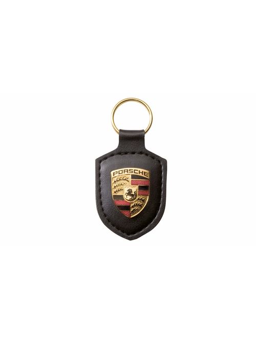 Porsche Crest Key Ring - Black