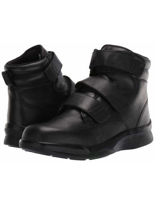 Apex Men's Biomechanical Triple-Strap Work Boot Black Sneaker