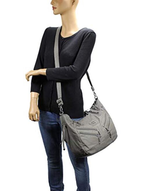 Scarleton Satchel Handbag for Women, Ultra Soft Washed Vegan Leather Crossbody Bag, Shoulder Bag, Tote Purse, H1476