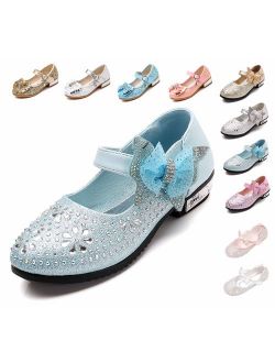 Kikiz Little Girl's Adorable Sparkle Mary Jane Princess Party Dress Shoes