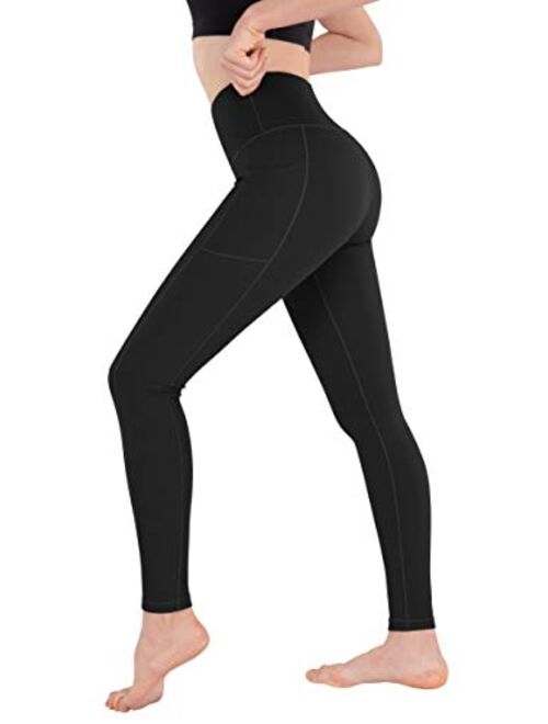 HOFI Women's High Waist Yoga Pants with Pockets Tummy Control Workout Running 