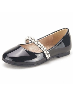Girls Serena-100 Mary Jane Ballerina Flat Shoes
