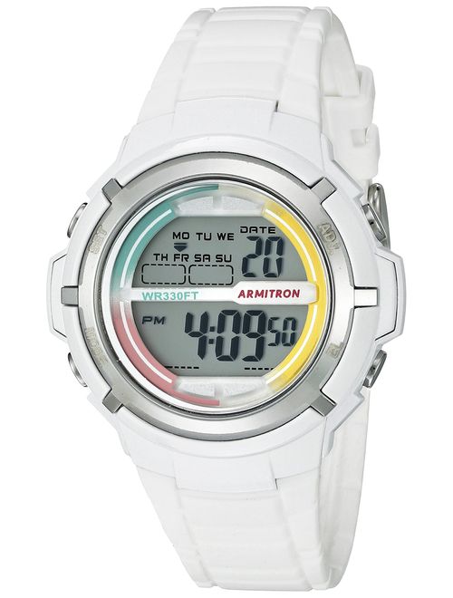 Armitron Sport Unisex 45/7045 Digital Chronograph Resin Strap Watch