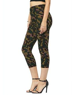 Conceited Premium Ultra Soft High Waisted Leggings for Women - Regular and Plus Size - Many Colors and Prints