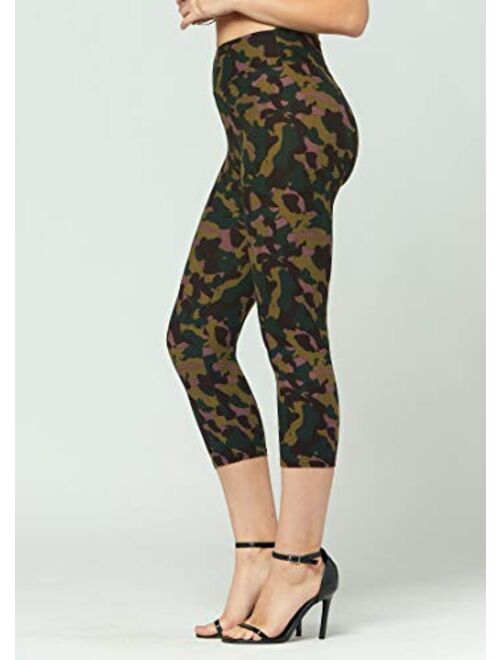 Conceited Premium Ultra Soft High Waisted Leggings for Women - Regular and Plus Size - Many Colors and Prints