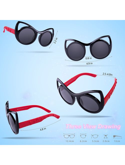 SEEKWAY Polarized Kids Sunglasses For Boys Girls Child Rubber Flexible frame Age 3+ SRK8122