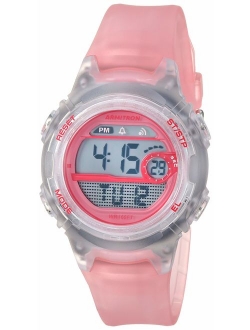 Sport Women's Digital Chronograph Black Resin Strap Watch