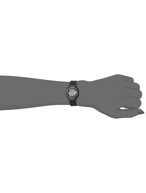 Armitron Sport Women's Digital Chronograph Black Resin Strap Watch