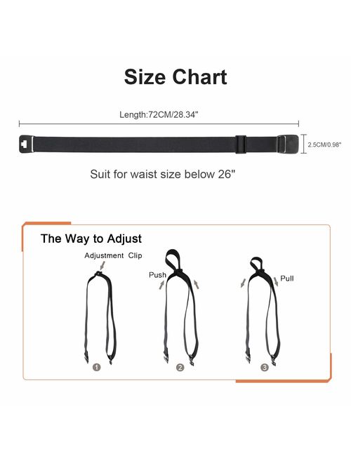 JASGOOD Kids Nickel Free Blets,Adjustable Elastic Belts for Pants Children,Stretch Belts for Boys Girls and Toddlers