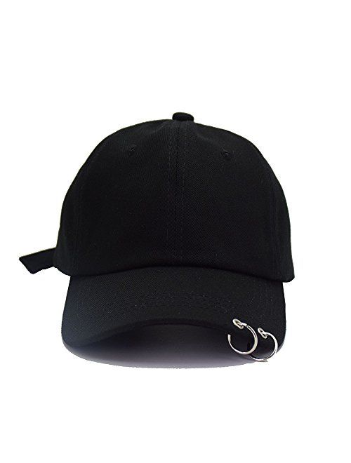 Kpop Wings Tour Jimin with Iron Rings Hats Love Yourself Snapback Baseball Cap Merchandise
