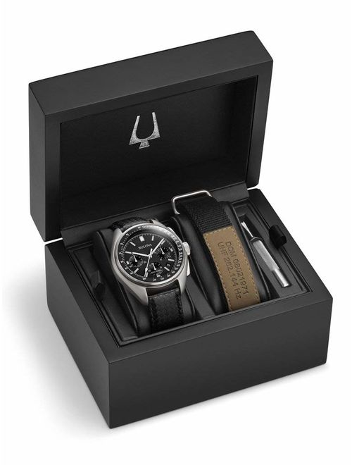 Bulova Men's 45mm Special Edition Lunar Pilot Chronograph Watch