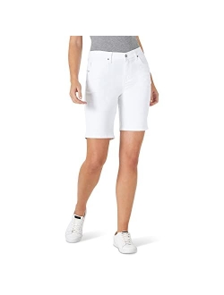 Women's Relaxed-Fit mid rise Bermuda Short